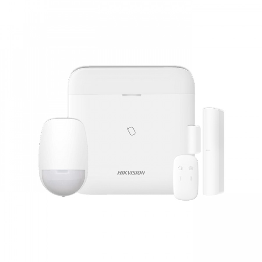 DS-PWA96-Kit-WE Σετ κεντρικής μονάδας 96 ζωνών με ανιχνευτή κίνησης, μαγνητική επαφή και Keyfob.