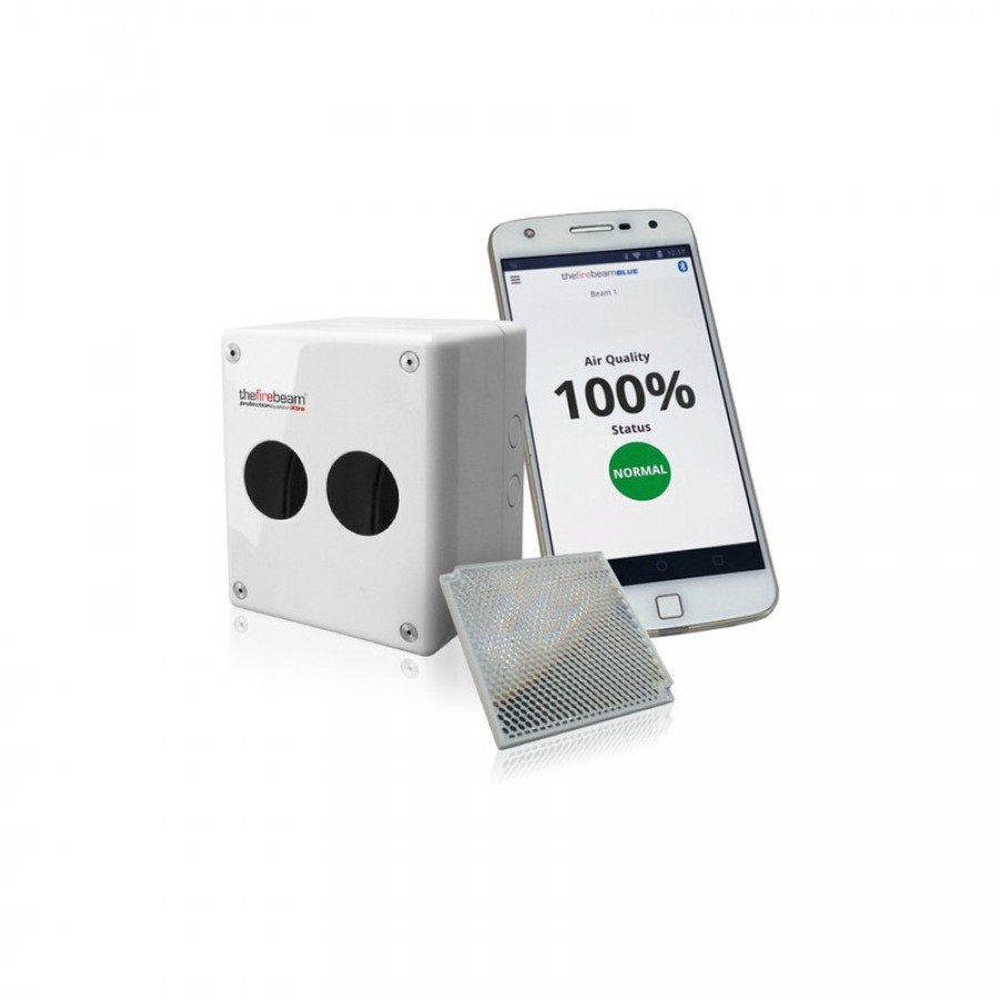 Ανιχνευτής καπνού δέσμης FIREBEAM XTRA 7-70m με bluetooth