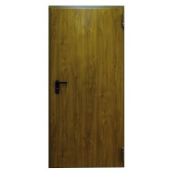 Μονόφυλλη Πόρτα 60min 900 x 2.050 mm με Ξύλινη Απόχρωση