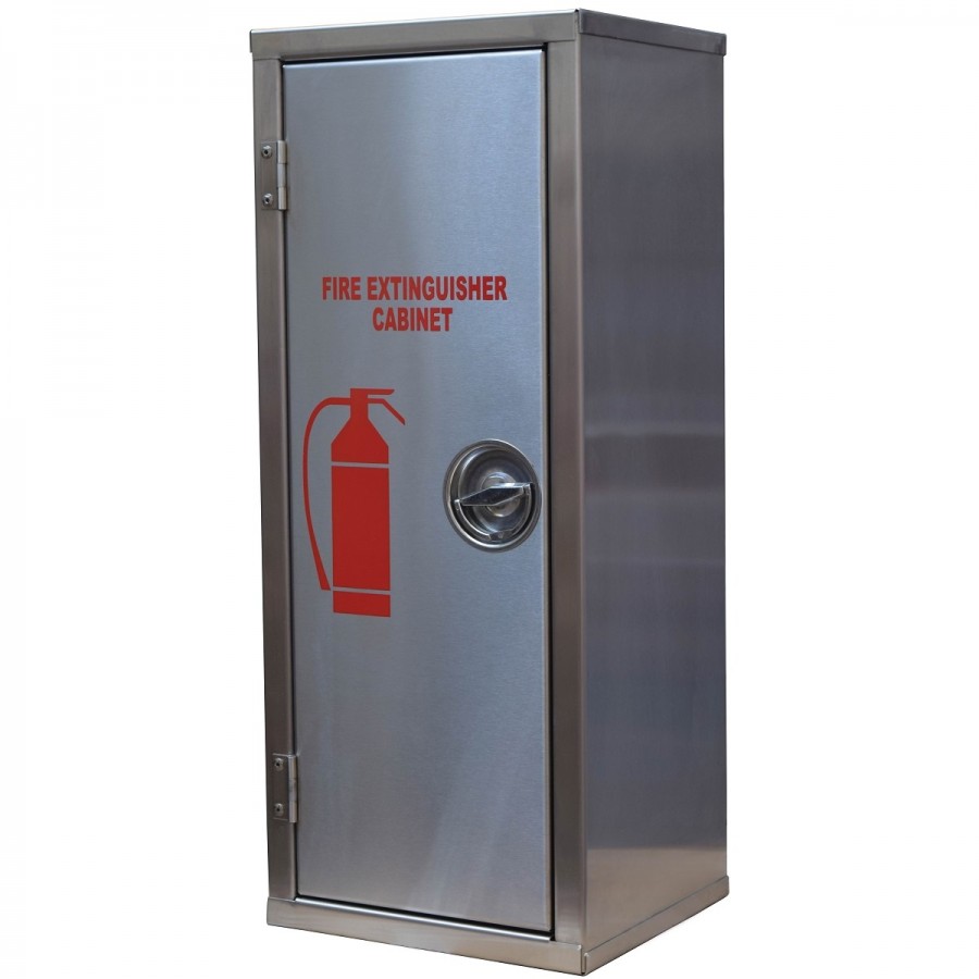 Θήκη πυροσβεστήρα  6kg INOX 430 σατινέ